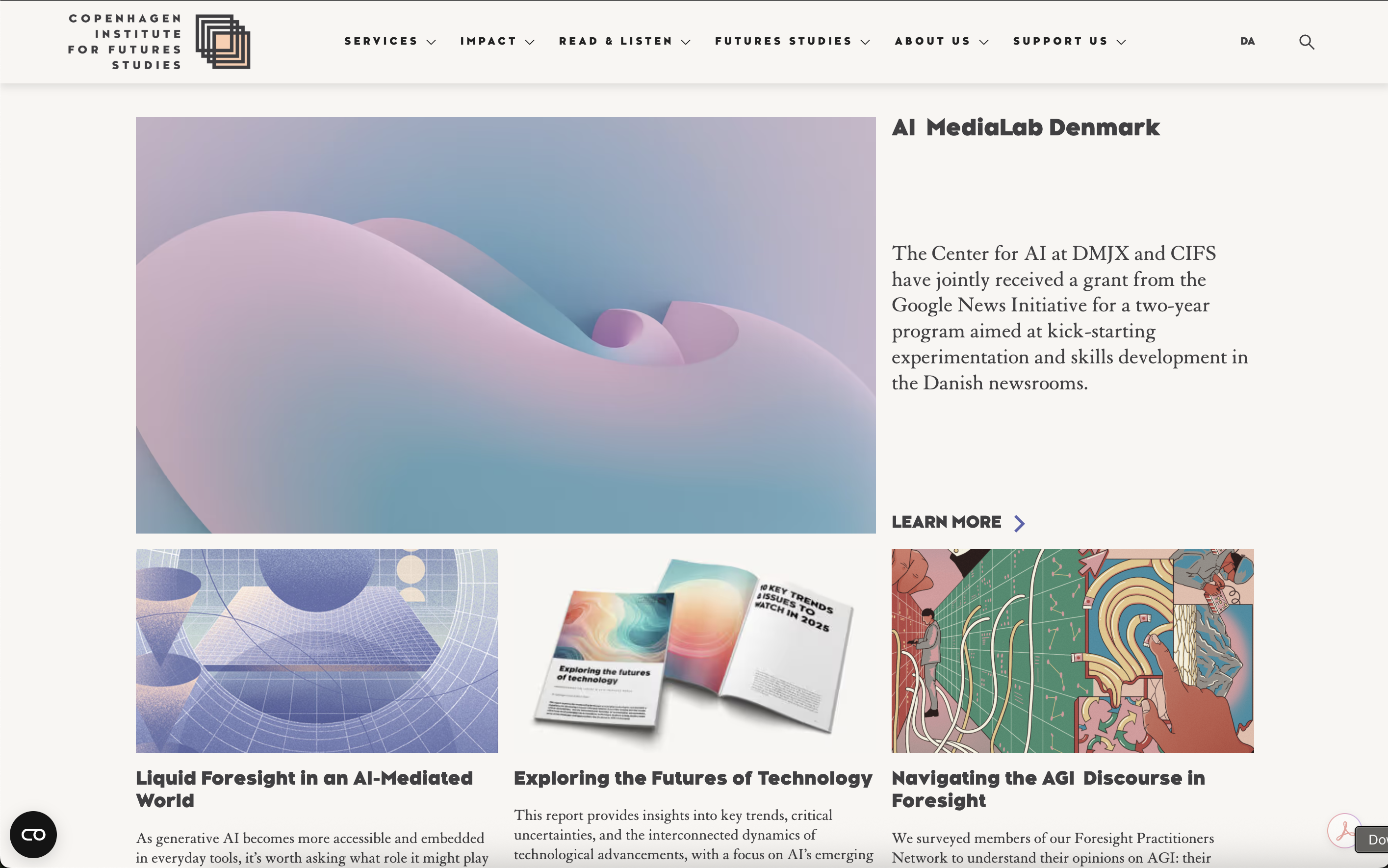 Copenhagen Institute for Futures Studies — placeholder